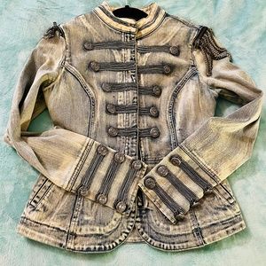 Guess premium Vintage Jacket with chains